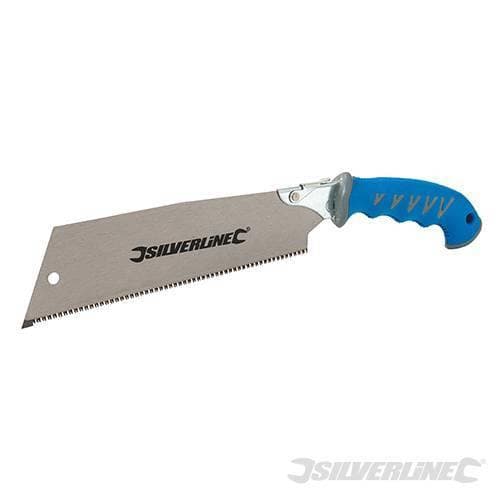 Sega multiuso pieghevole 230 mm 14 dpp in acciaio temperato per legni duri e artificiali silverline