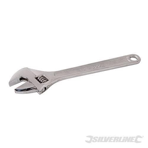 Chiavi regolabili a rullino in acciaio ingegneria meccanica Offerta Silverline Silverline