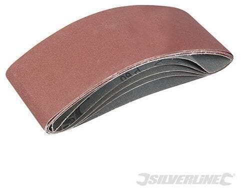 Nastri abrasivi 100 x 610mm per levigatrici a nastro in ossido di alluminio silverline in Nastri abrasivi Eternal Brico - Ariano Irpino, commercioVirtuoso.it
