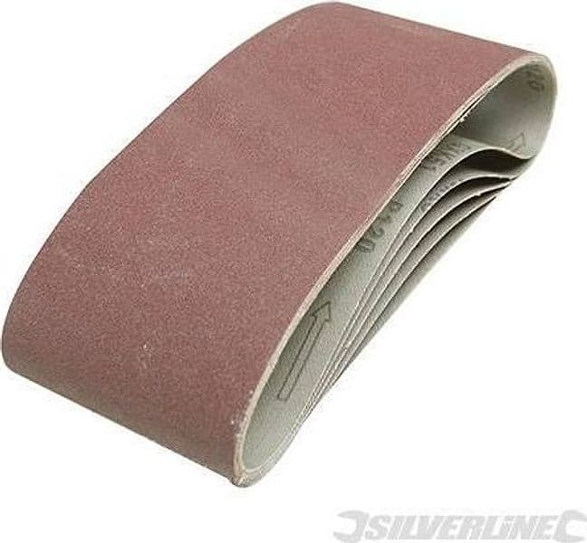 Nastri abrasivi 100 x 610mm per levigatrici a nastro in ossido di alluminio silverline in Nastri abrasivi Eternal Brico - Ariano Irpino, commercioVirtuoso.it