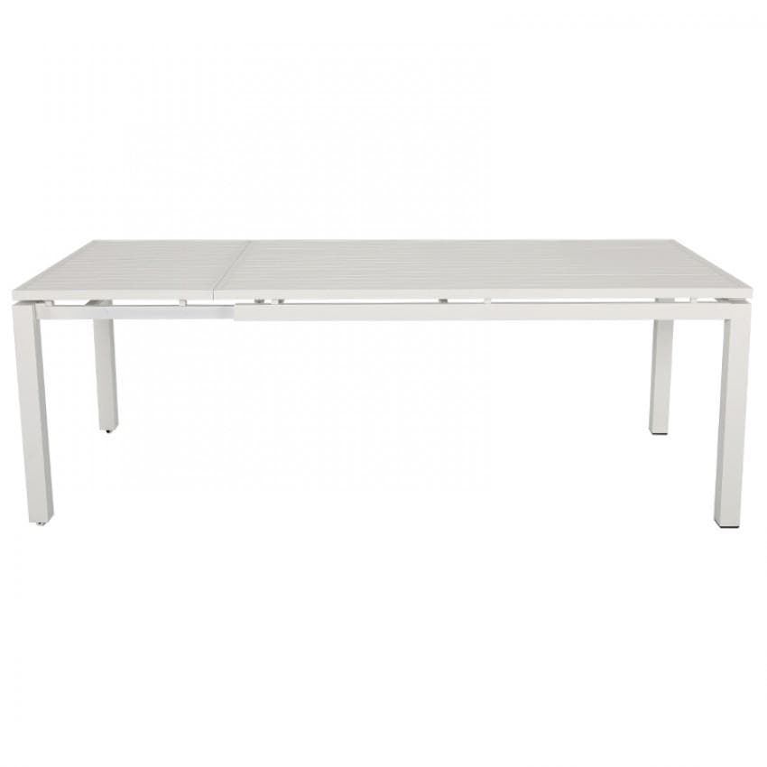 Tavolo allungabile "Galilee" in alluminio telescopico dogato 160-220 cm per giardino e veranda in Tavoli standard Decor Space - Altamura, commercioVirtuoso.it