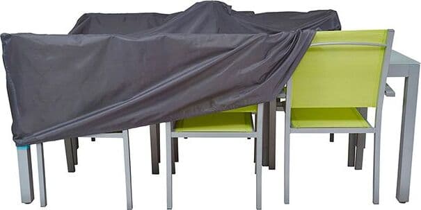 Telo di protezione idrorepellente Cover per tavoli rettangolari con sedie Giardino e giardinaggio/Arredamento da giardino e accessori/Coperture per mobili da giardino/Coperture per set arredo giardino Decor Space - Altamura, Commerciovirtuoso.it