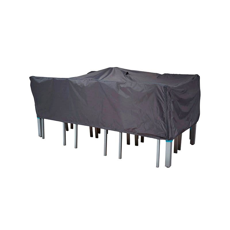 Telo di protezione idrorepellente Cover per tavoli rettangolari con sedie in Coperture per set arredo giardino Decor Space - Altamura, commercioVirtuoso.it