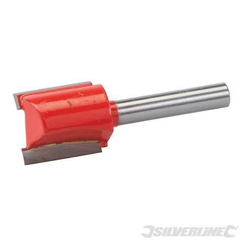 Fresa diritta metrica 1/4" in acciaio temprato da 3 x 12 mm a 20 x 20 mm silverline – 18 x 20 mm – metallo