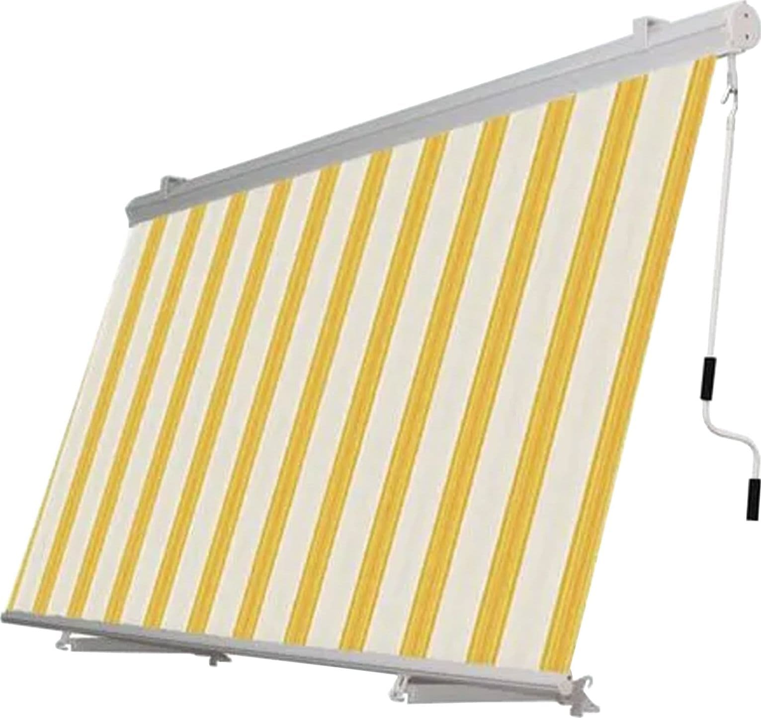 Tenda da sole a caduta cassonata per balcone e veranda con braccetti telo impermeabile in Tende da veranda Decor Space - Altamura, commercioVirtuoso.it