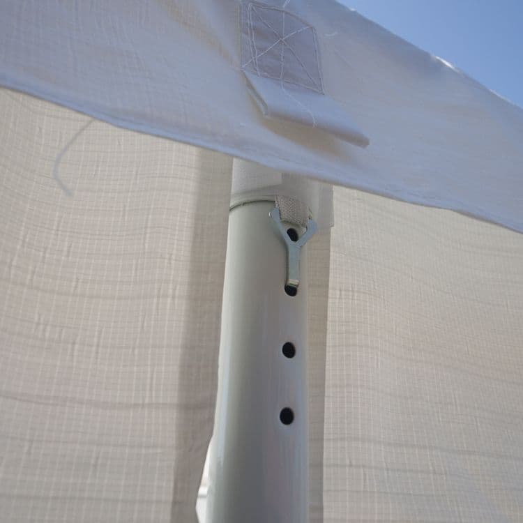 Gazebo "Party" Bianco da giardino 3x6 per esterno con teli laterali per feste in Gazebo Decor Space - Altamura, commercioVirtuoso.it