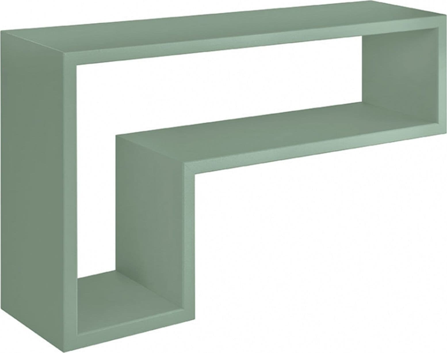 Mensola in legno "Lettera L" da parete design moderno con fissaggio a scomparsa in Mensole da muro Decor Space - Altamura, commercioVirtuoso.it