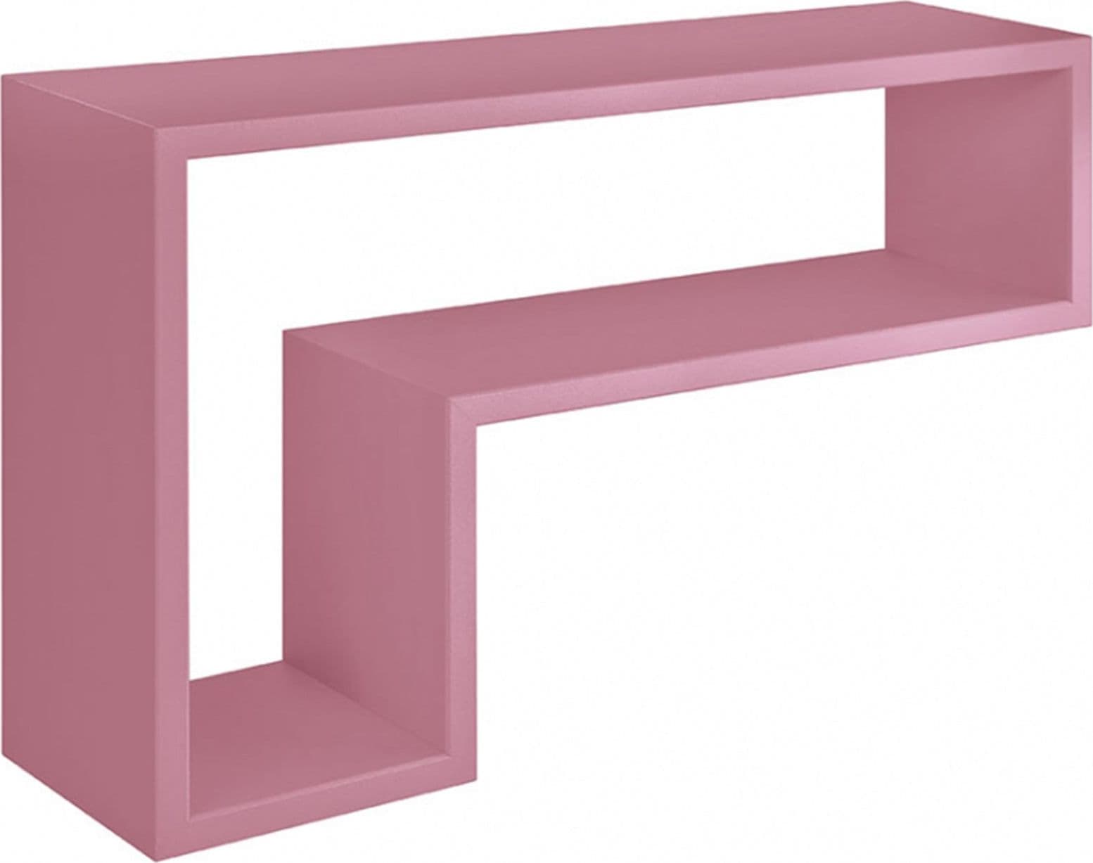 Mensola in legno "Lettera L" da parete design moderno con fissaggio a scomparsa in Mensole da muro Decor Space - Altamura, commercioVirtuoso.it