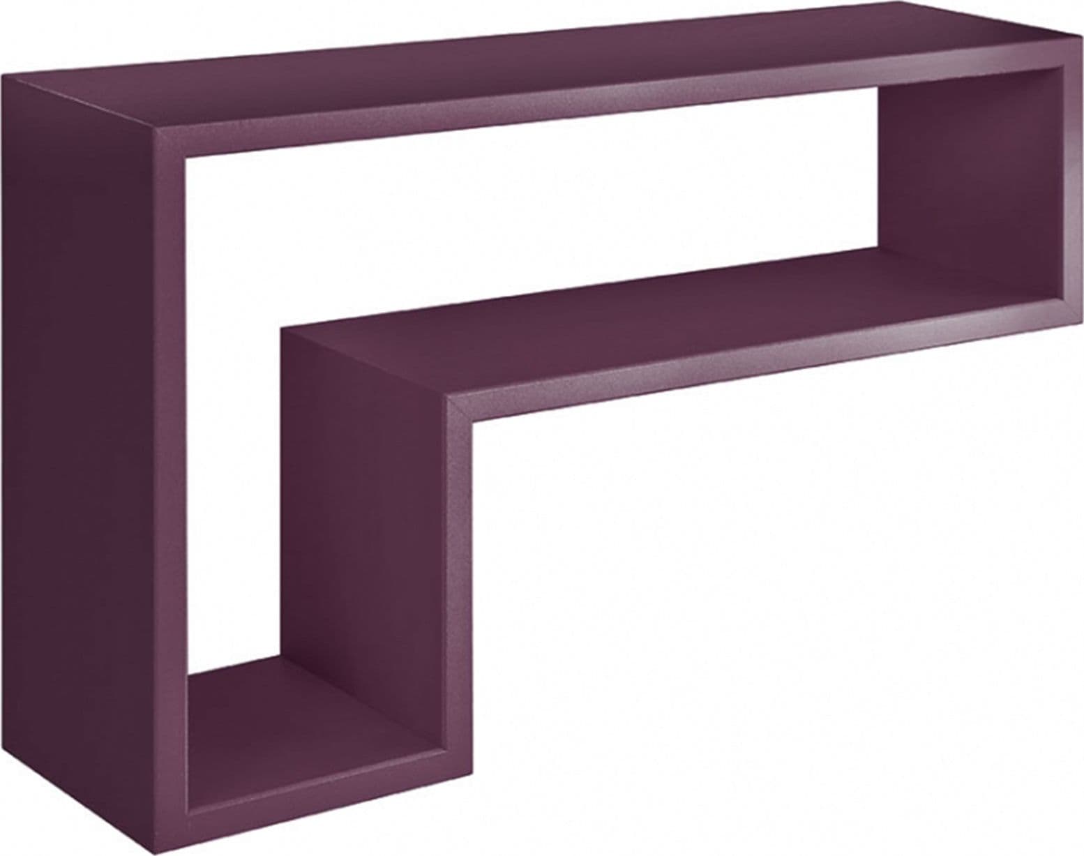 Mensola in legno "Lettera L" da parete design moderno con fissaggio a scomparsa in Mensole da muro Decor Space - Altamura, commercioVirtuoso.it