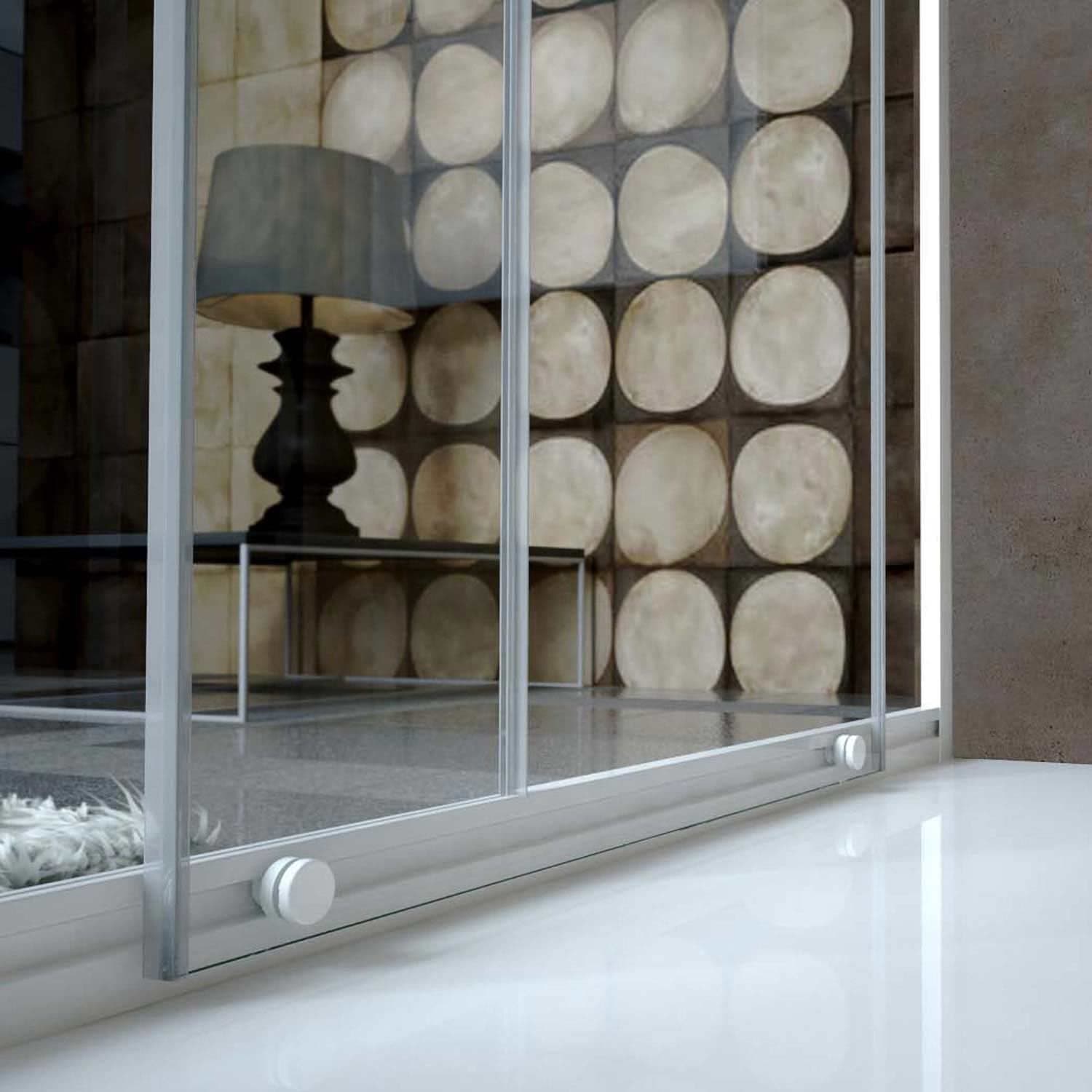 Box doccia 3 Lati "Aurora" in cristallo 6 mm con profili in PVC apertura centrale riducibile "Made in Italy" Fai da te/Attrezzature per cucine e bagni/Attrezzature per bagni/Docce e componenti doccia/Box doccia Decor Space - Altamura, Commerciovirtuoso.it