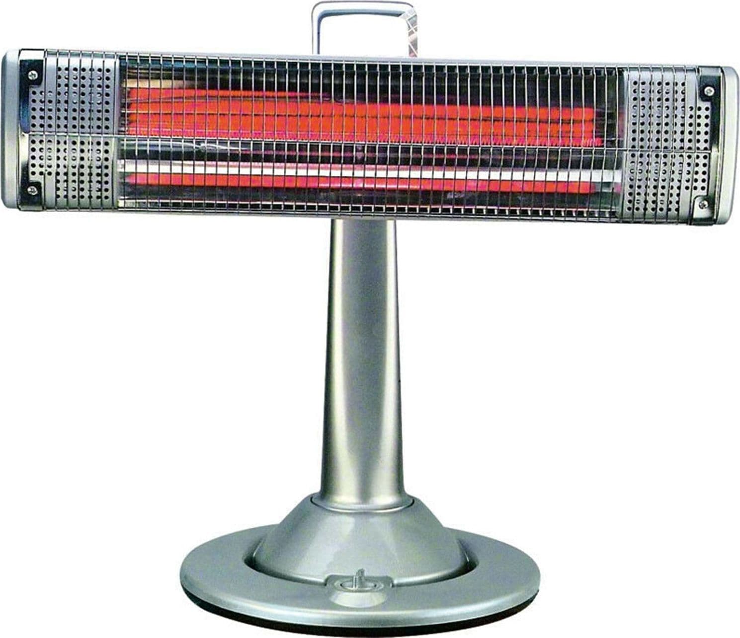 Stufetta da terra al carbonio "Torretta" oscillante 1200 W con spegnimento automatico in Stufe elettriche Decor Space - Altamura, commercioVirtuoso.it