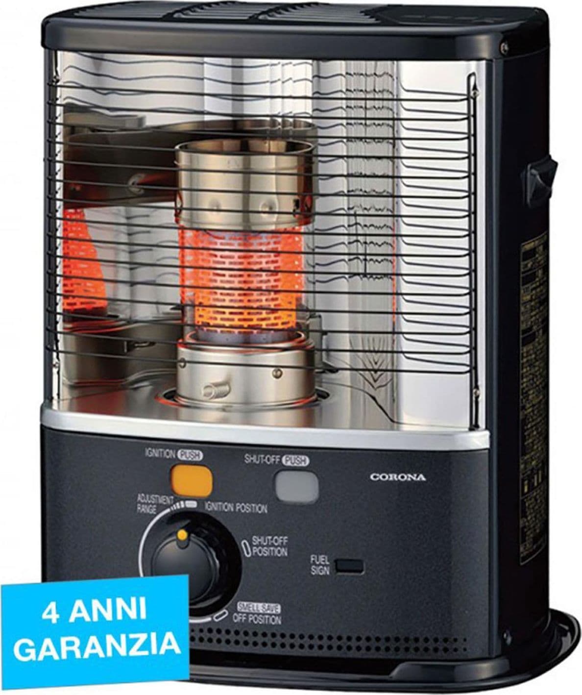 Stufa a Stoppino Con Combustibile Liquido Da 2,4 Kw Senza Canna Fumaria Fai da te/Prodotti per la costruzione/Riscaldamento e raffreddamento/Sistemi mobili di climatizzazione/Riscaldamento/Stufe elettriche Decor Space - Altamura, Commerciovirtuoso.it