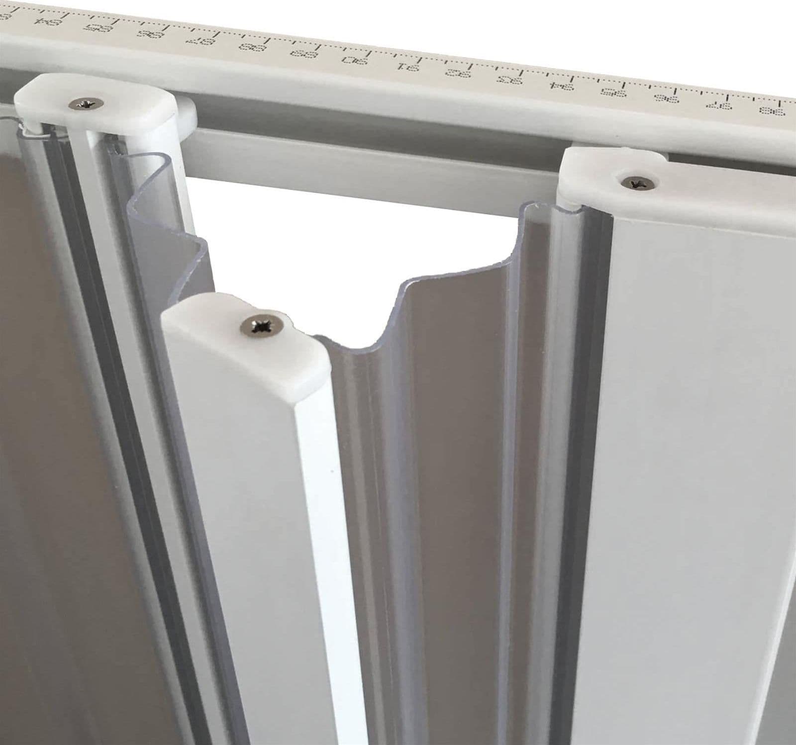 Box doccia angolare "Flex" con fascia larga apertura centrale a soffietto riducibile "Made in Italy" Fai da te/Attrezzature per cucine e bagni/Attrezzature per bagni/Docce e componenti doccia/Box doccia Decor Space - Altamura, Commerciovirtuoso.it