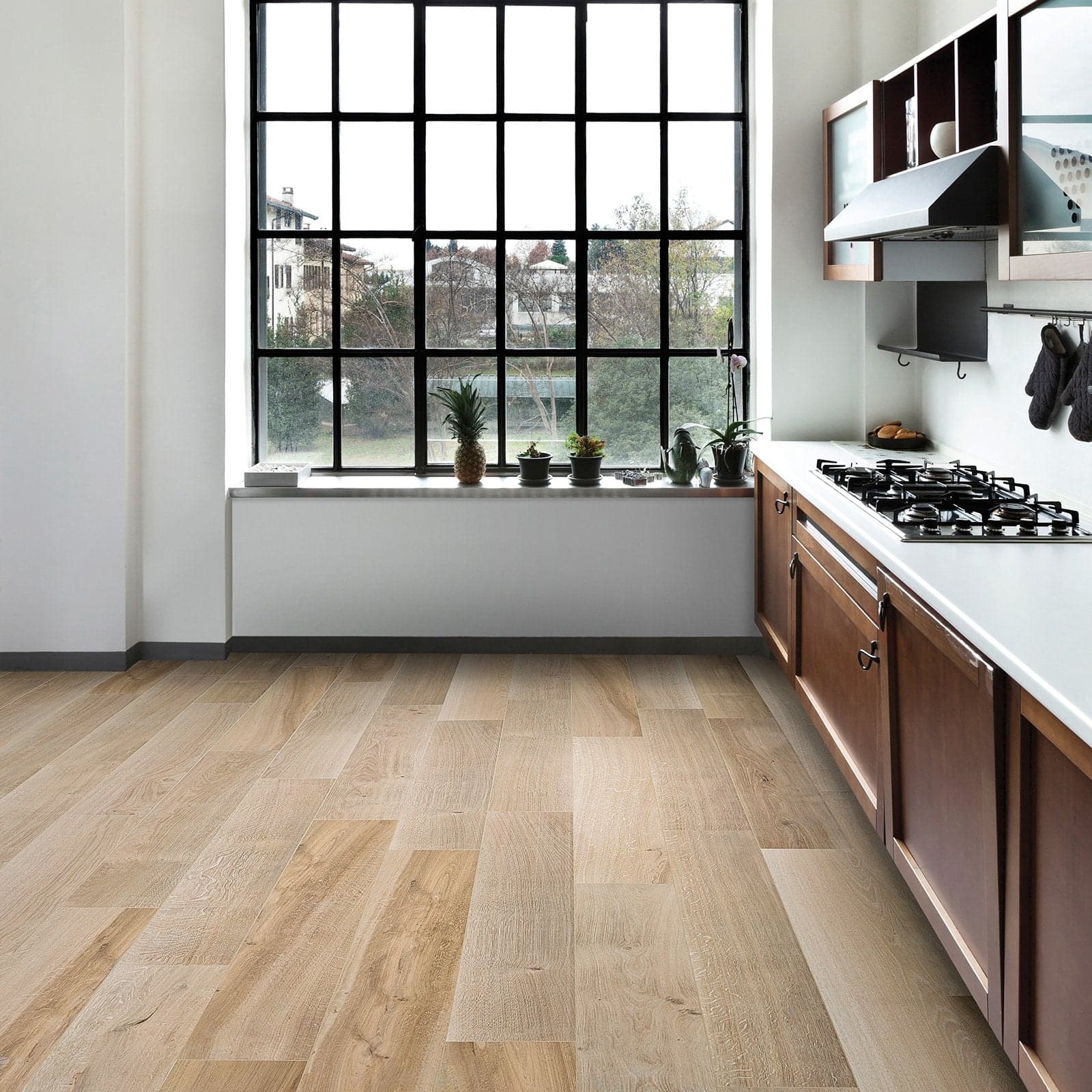 Pavimento laminato ad incastro con tappetino "Vinyl Superior" pannelli di rivestimento a secco effetto legno in Pavimenti di PVC Decor Space - Altamura, commercioVirtuoso.it