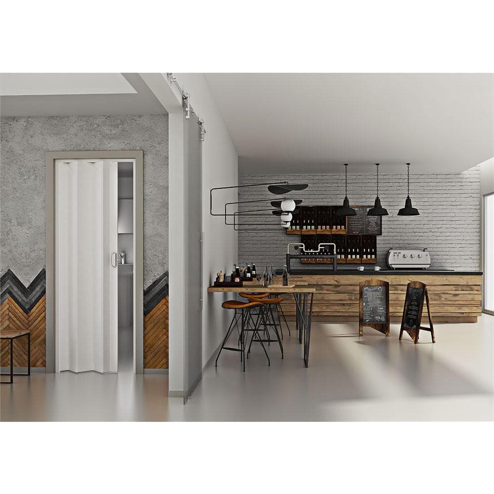 Porta a soffietto "Monica" da Interno 83 x h 214 cm in PVC "Made in Italy" in Porte a soffietto Decor Space - Altamura, commercioVirtuoso.it