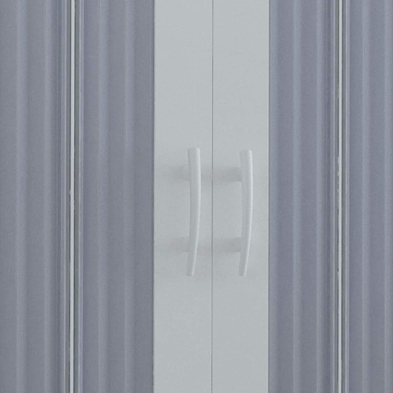 Box sopra vasca a nicchia "Flex" con fascia larga apertura centrale a soffietto riducibile "Made in Italy" in Mobili a muro Decor Space - Altamura, commercioVirtuoso.it