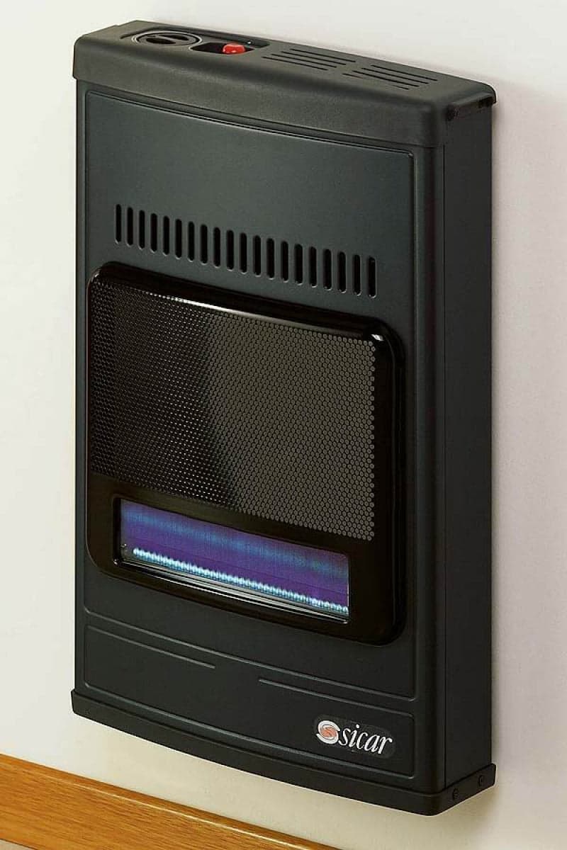 Stufa a gas da muro e pavimento blue-flame Metano ad infrarossi 3,2 Kw per interno con accensione Piezo in Stufe elettriche Decor Space - Altamura, commercioVirtuoso.it
