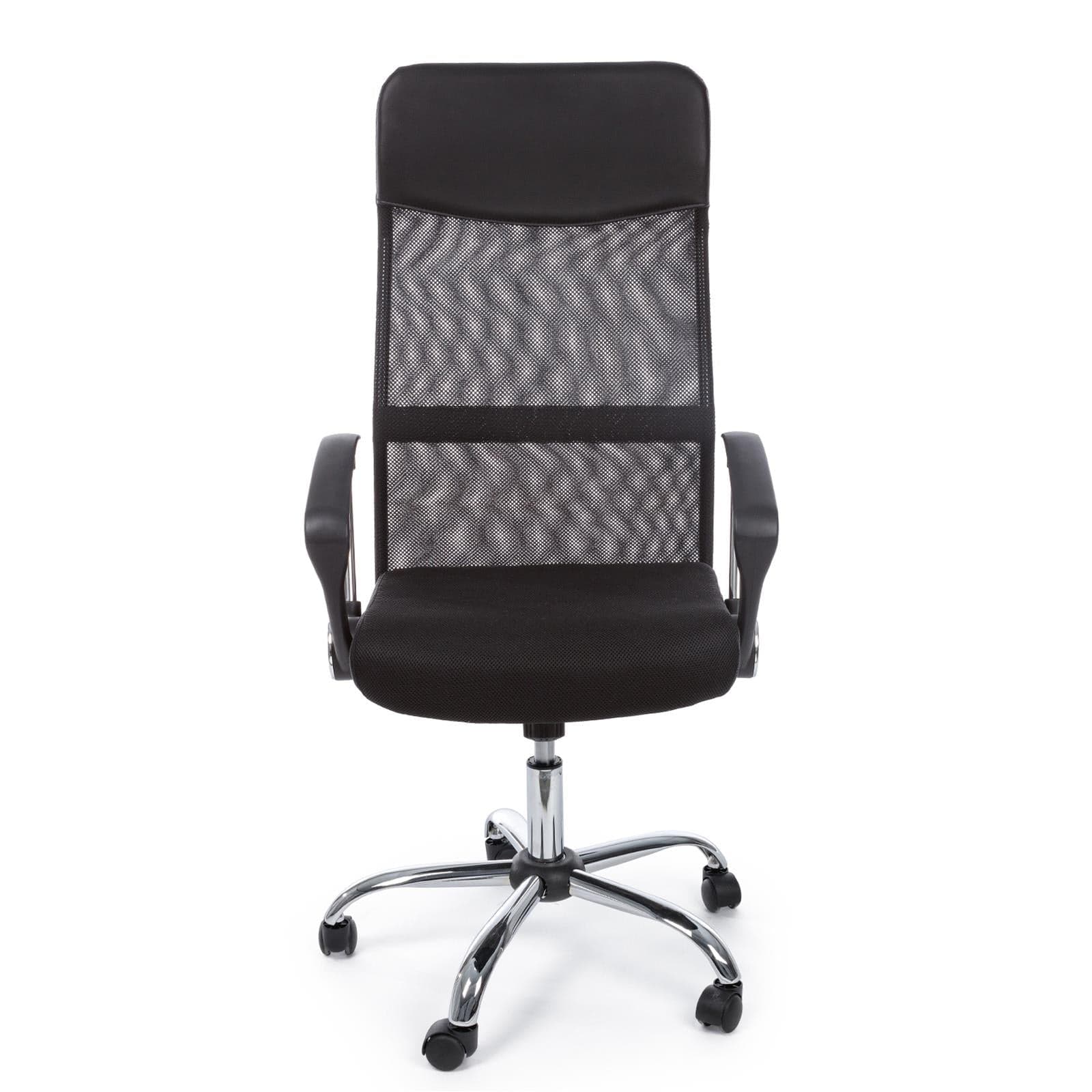 Sedia da ufficio ergonomica "Dakar" con ruote, poltrona presidenziale per scrivania Casa e cucina/Arredamento/Studio/Sedie e Sgabelli/Sedie da scrivania Decor Space - Altamura, Commerciovirtuoso.it