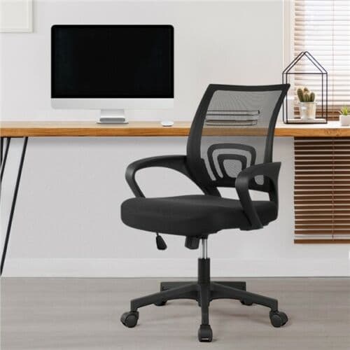Sedia da ufficio ergonomica in tessuto traspirante con ruote "Bruxelles" per call center in Sedie da scrivania Decor Space - Altamura, commercioVirtuoso.it