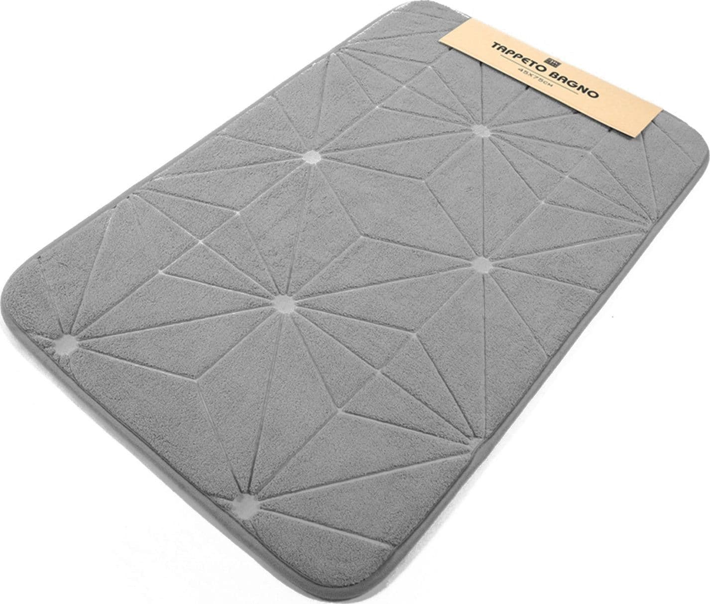 Tappeto da Bagno antiscivolo in Memory Foam assorbente 45 x 75 cm in Tappeti Decor Space - Altamura, commercioVirtuoso.it