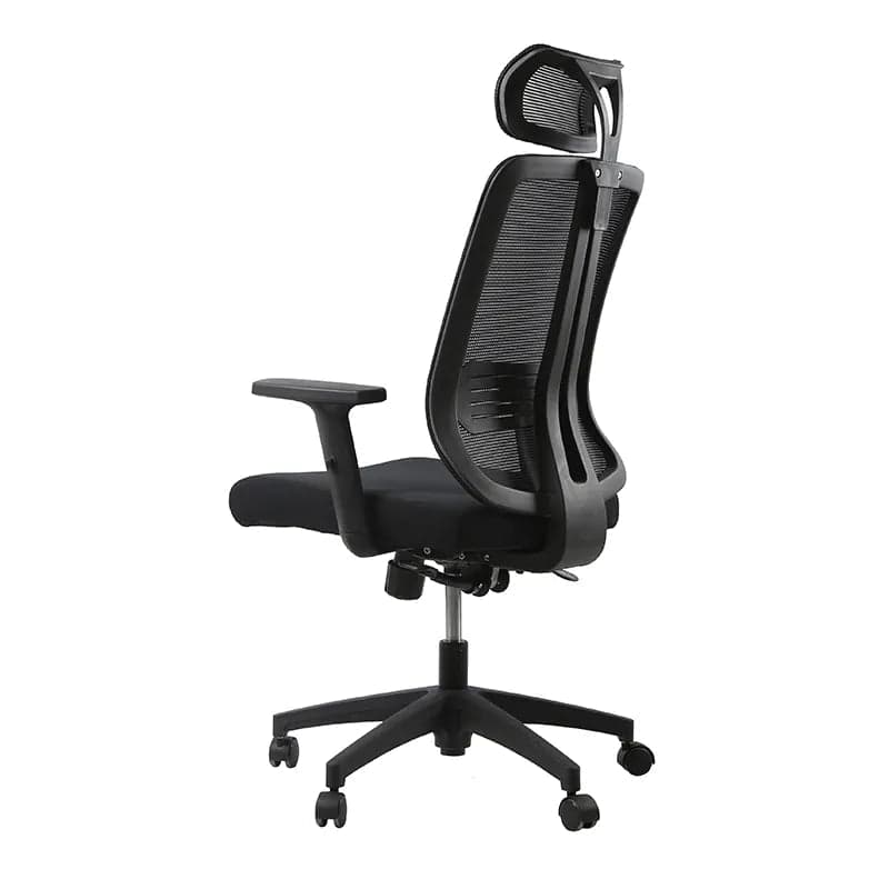 Sedia da ufficio ergonomica "Copenaghen" in tessuto traspirante con ruote in Sedie da scrivania Decor Space - Altamura, commercioVirtuoso.it