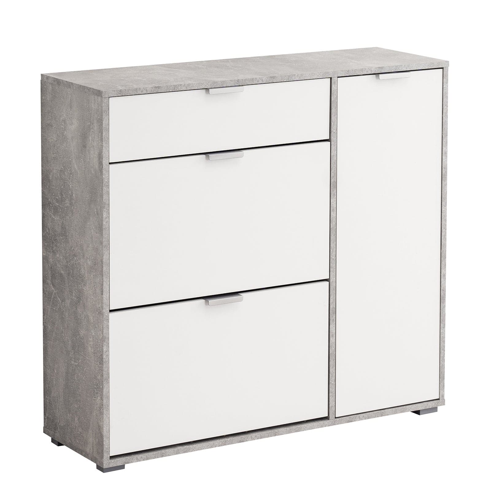 Scarpiera multiuso con 3 cassetti ed 1 anta "Ada" per interno armadio basso h 94,5 cm Casa e cucina/Organizzazione interni/Organizzazione guardaroba/Portascarpe/Scarpiere Decor Space - Altamura, Commerciovirtuoso.it