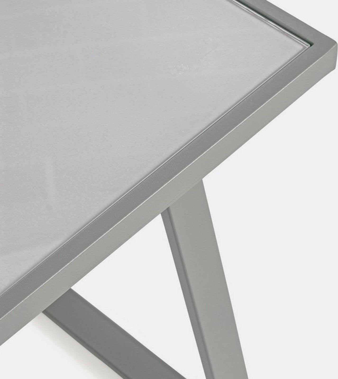 Salottino ''Arent'' in acciaio verniciato con texilene da esterno per giardino in Set di mobili Decor Space - Altamura, commercioVirtuoso.it