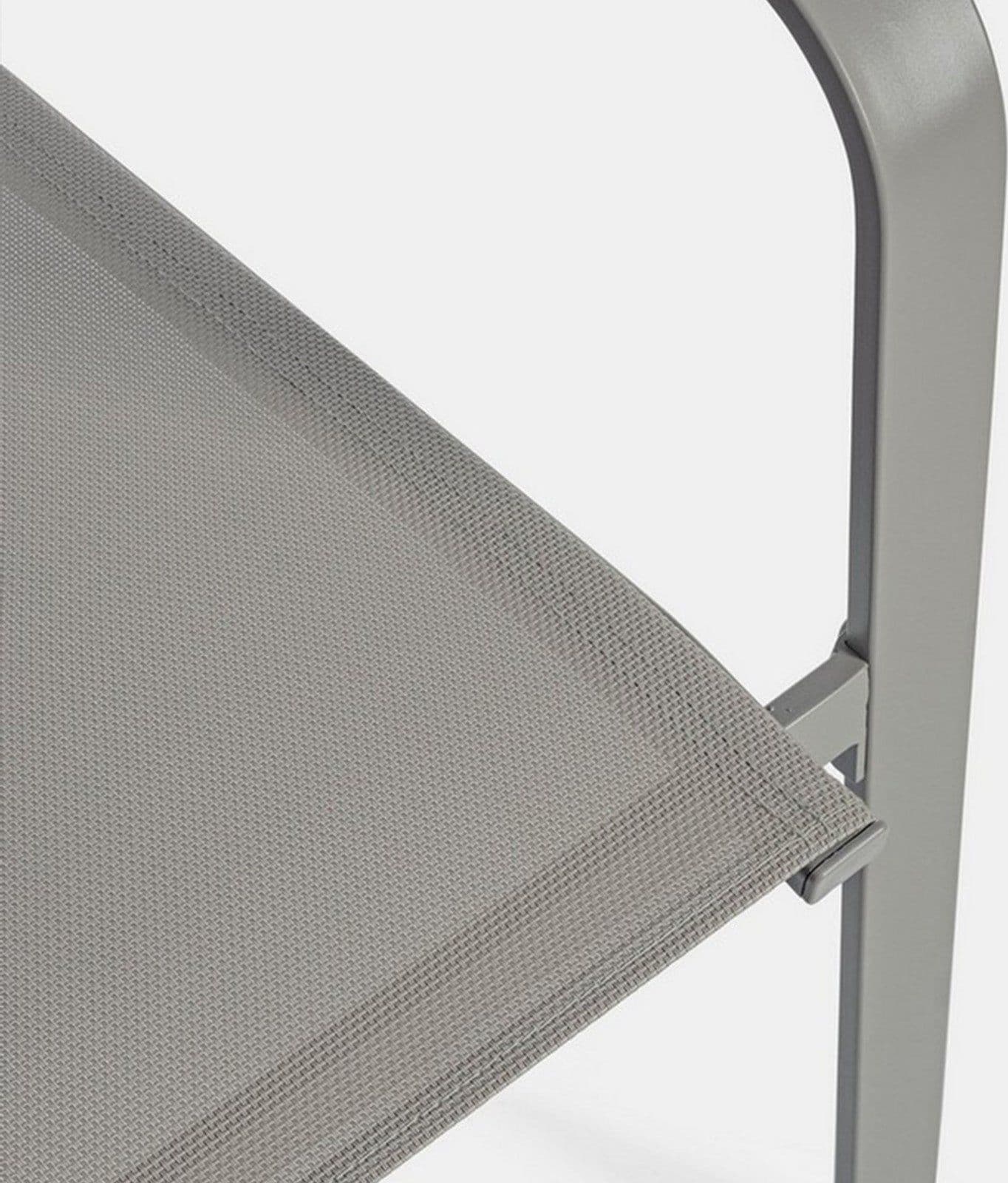 Salottino ''Arent'' in acciaio verniciato con texilene da esterno per giardino in Set di mobili Decor Space - Altamura, commercioVirtuoso.it