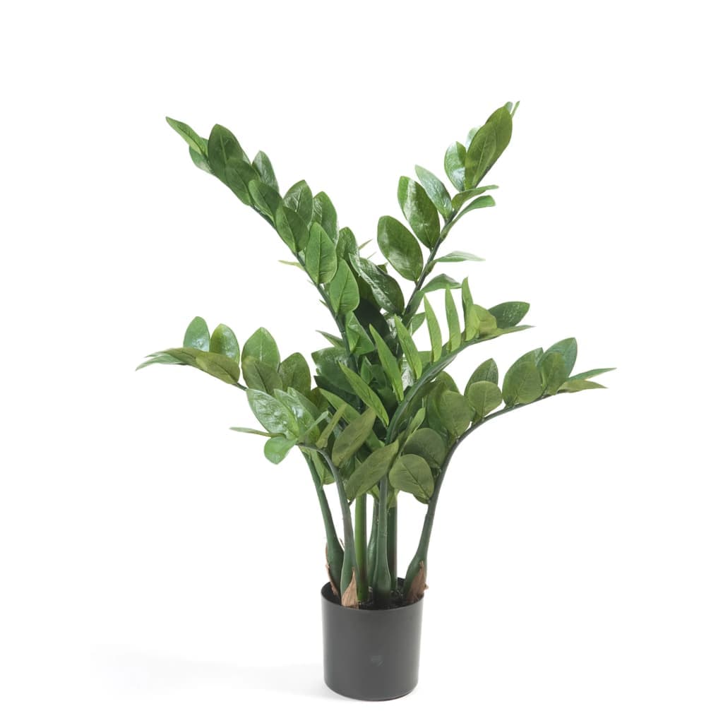 Pianta Artificiale decorativa da interno ed esterno "Zamifolia" con vaso in Piante artificiali Decor Space - Altamura, commercioVirtuoso.it