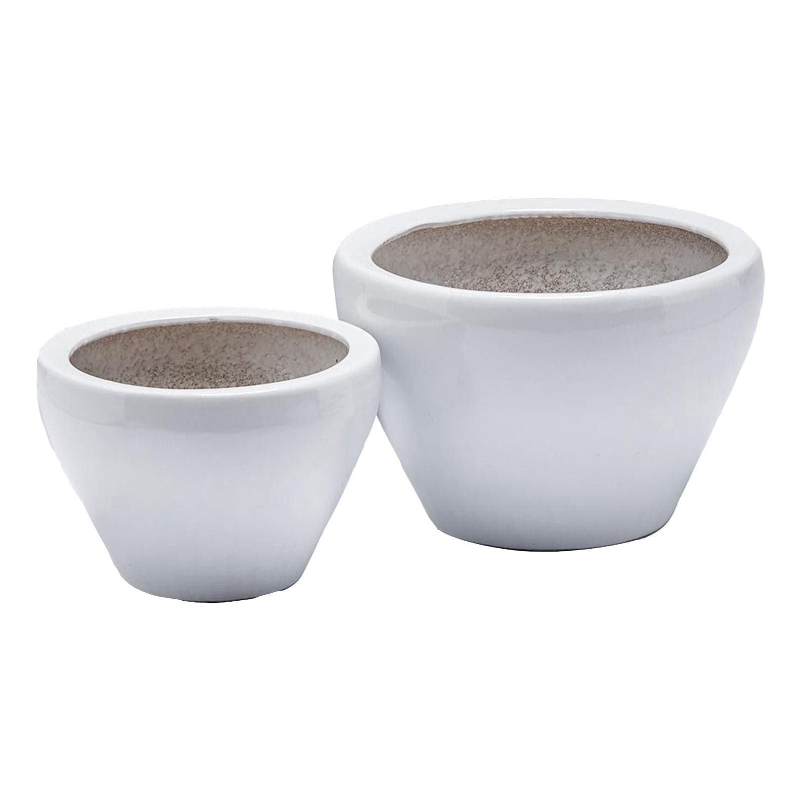 Set 2 vasi decorativi "Svas" per piante e fiori arredamento moderno in Vasi tradizionali Decor Space - Altamura, commercioVirtuoso.it