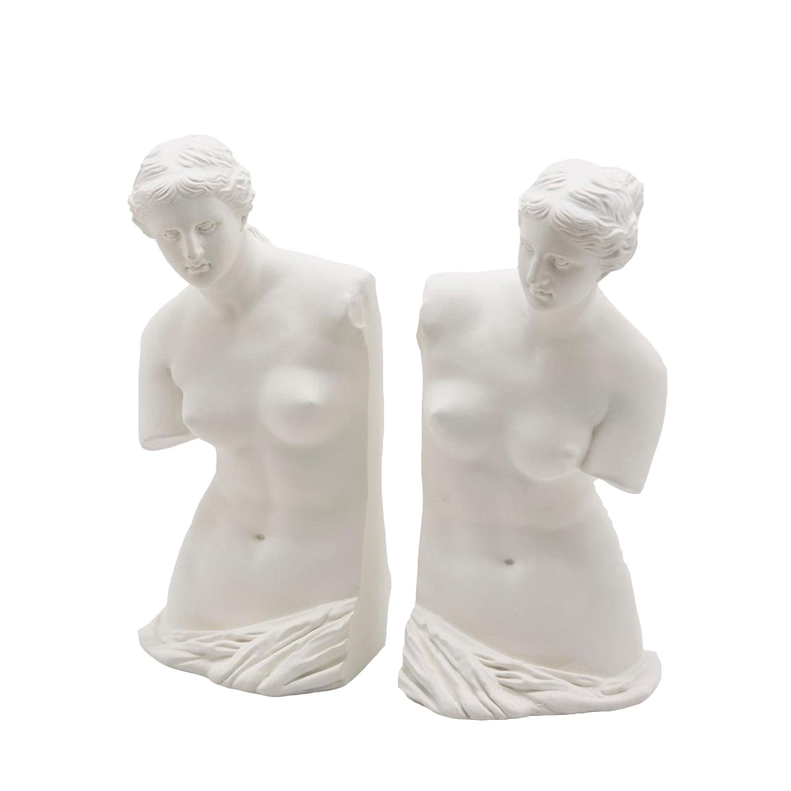 Supporto fermalibri statue in poliresina "Poly" decorazione per ufficio moderna h 26 cm in Fermalibri Decor Space - Altamura, commercioVirtuoso.it