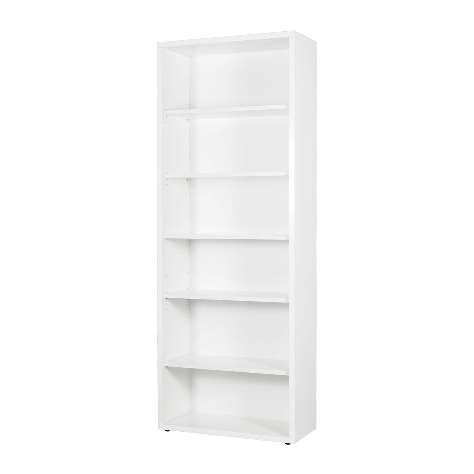 Libreria larga con 6 ripiani in legno da ufficio e cameretta arredamento "Made in Italy" in Librerie Decor Space - Altamura, commercioVirtuoso.it
