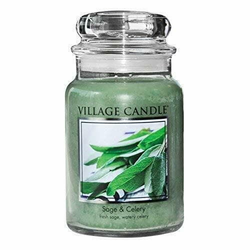 Candele profumate "Village Candle" profumatore per ambienti, Giara in vetro 730 gr, 26 once - 50