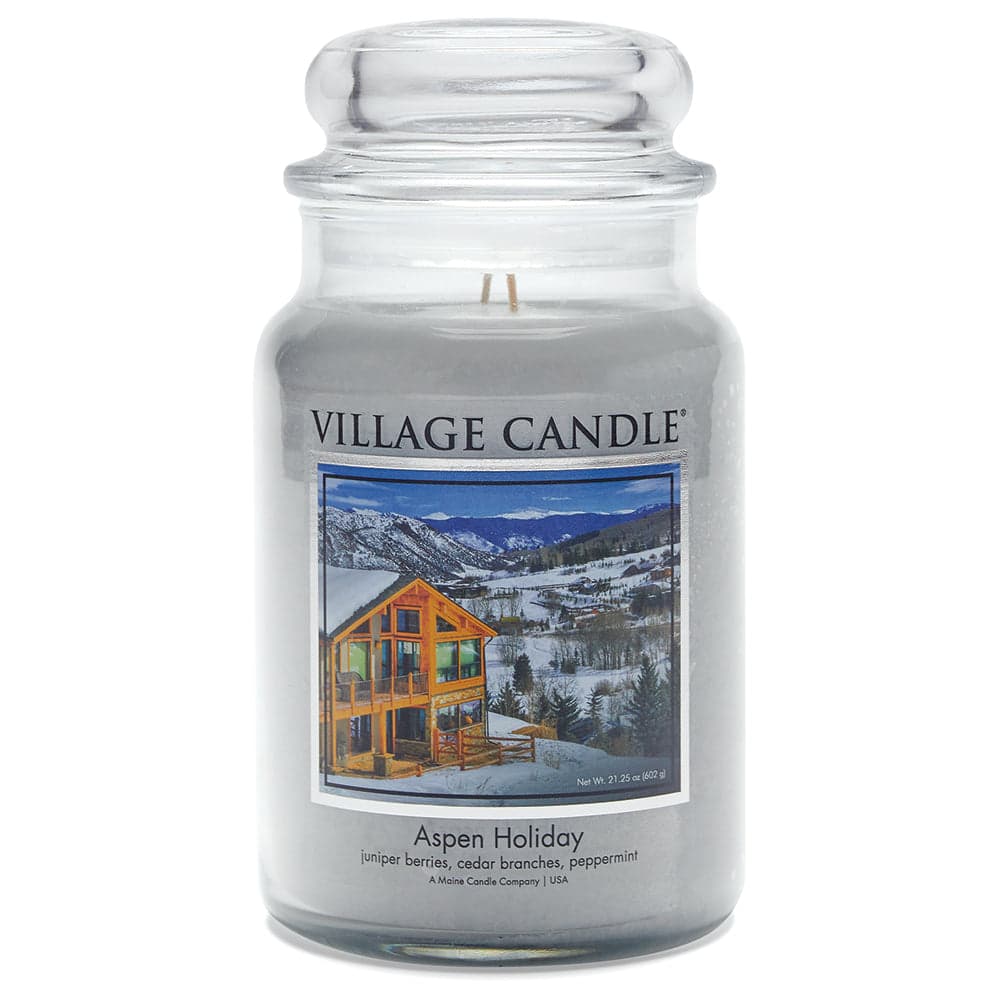 Candele profumate "Village Candle" profumatore per ambienti, Giara in vetro 730 gr, 26 once - 61