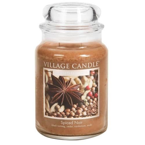 Candele profumate "Village Candle" profumatore per ambienti, Giara in vetro 730 gr, 26 once - 56