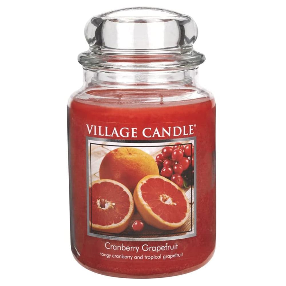 Candele profumate "Village Candle" profumatore per ambienti, Giara in vetro 730 gr, 26 once in Diffusori di oli essenziali Decor Space - Altamura, commercioVirtuoso.it