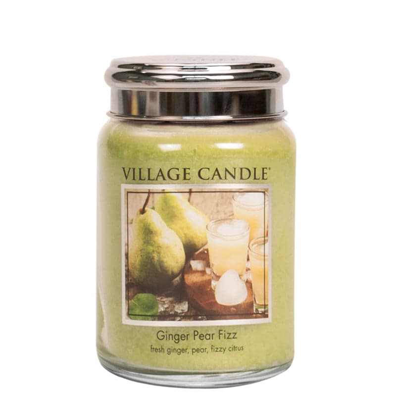 Candele profumate "Village Candle" profumatore per ambienti, Giara in vetro 730 gr, 26 once in Diffusori di oli essenziali Decor Space - Altamura, commercioVirtuoso.it