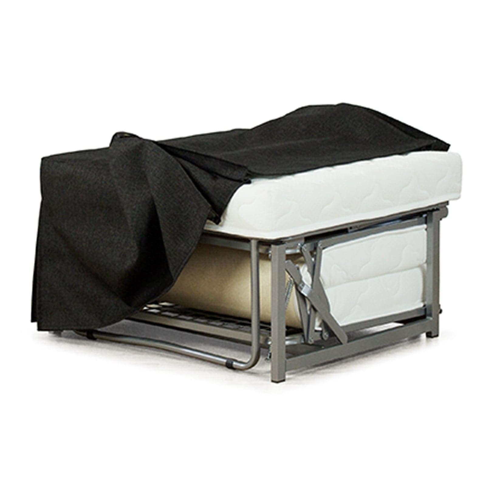 Pouf letto trasformabile "Mercurio" pieghevole con materasso "Made in Italy" Casa e cucina/Arredamento/Soggiorno/Divani Decor Space - Altamura, Commerciovirtuoso.it