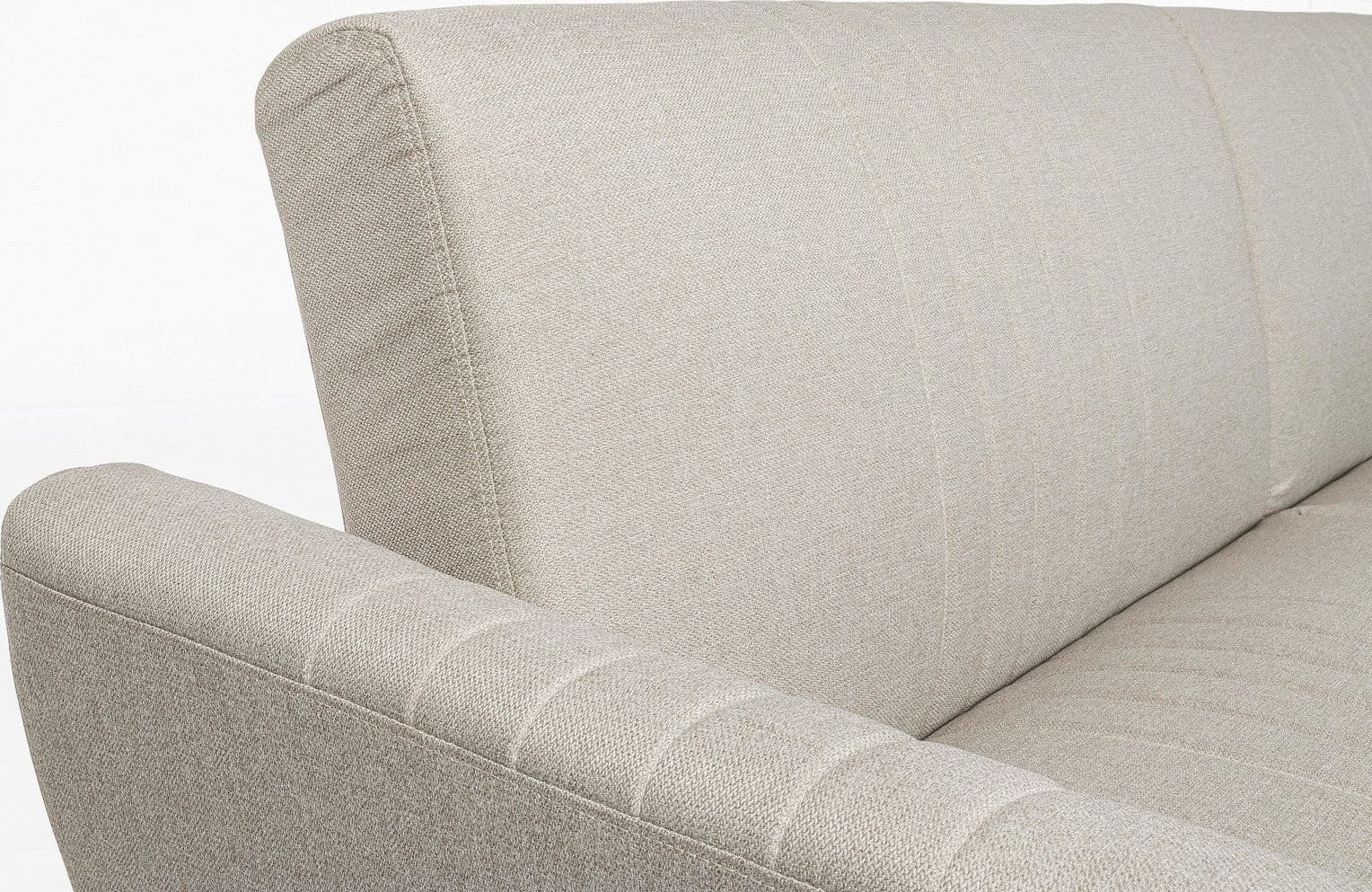 Divano letto in velluto verde 3 posti "Johnny " con piedi e struttura ottone 210 cm - 22