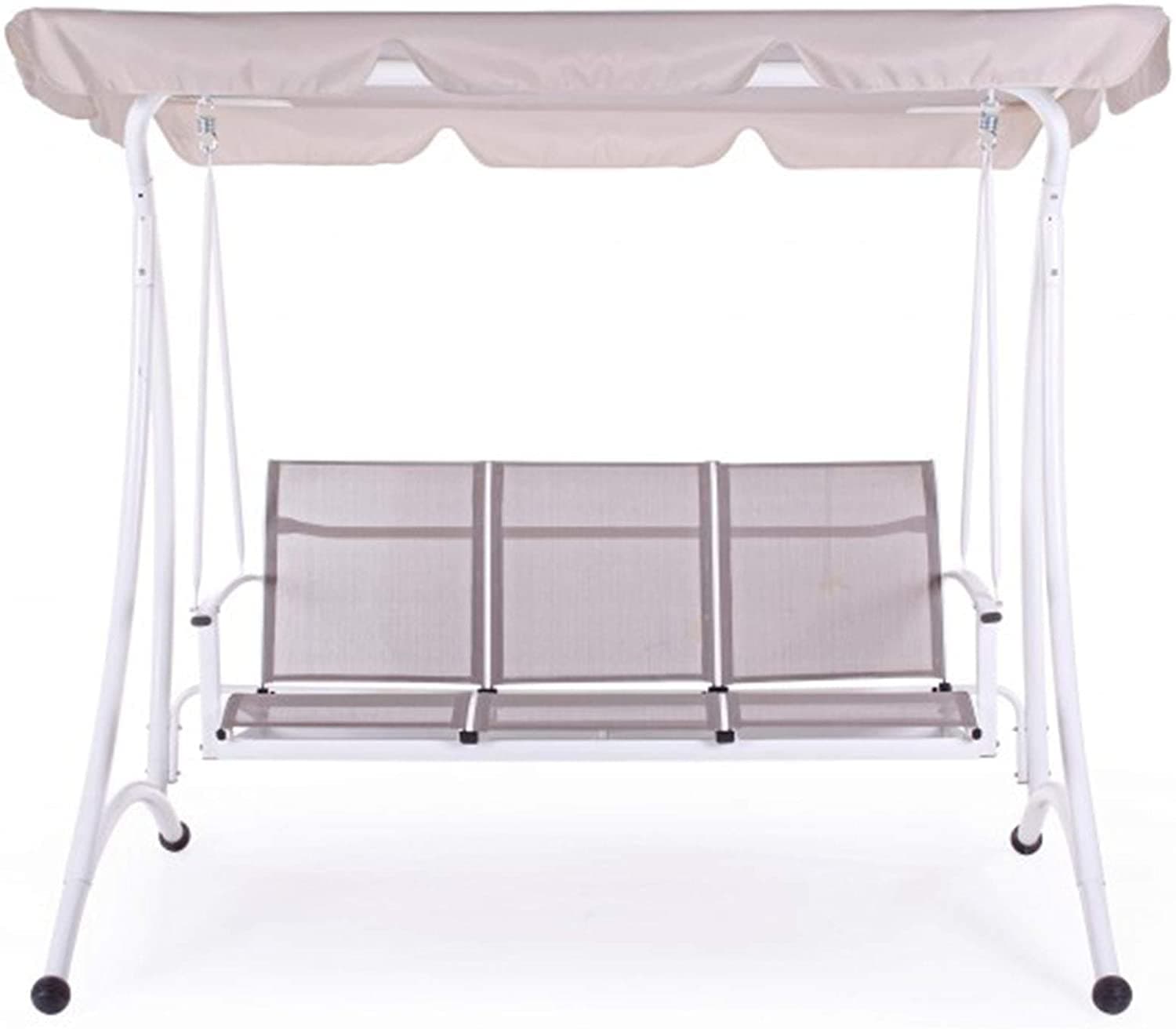 Dondolo 3 posti per giardino e veranda seduta in texilene con tettuccio in Dondoli coperti Decor Space - Altamura, commercioVirtuoso.it