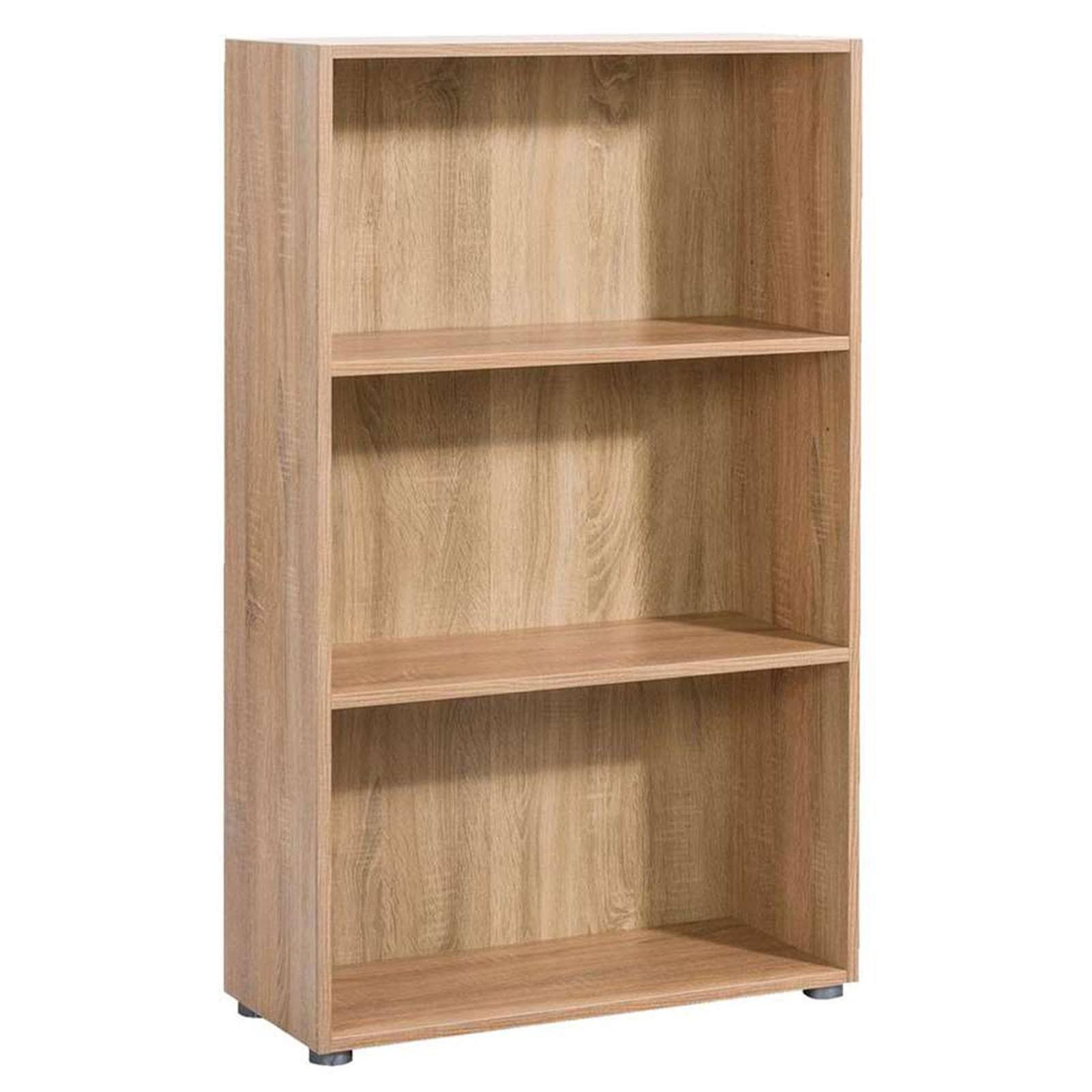 Libreria Bassa in legno da ufficio e cameretta arredamento interno h 119 cm "Made in Italy" in Librerie Decor Space - Altamura, commercioVirtuoso.it