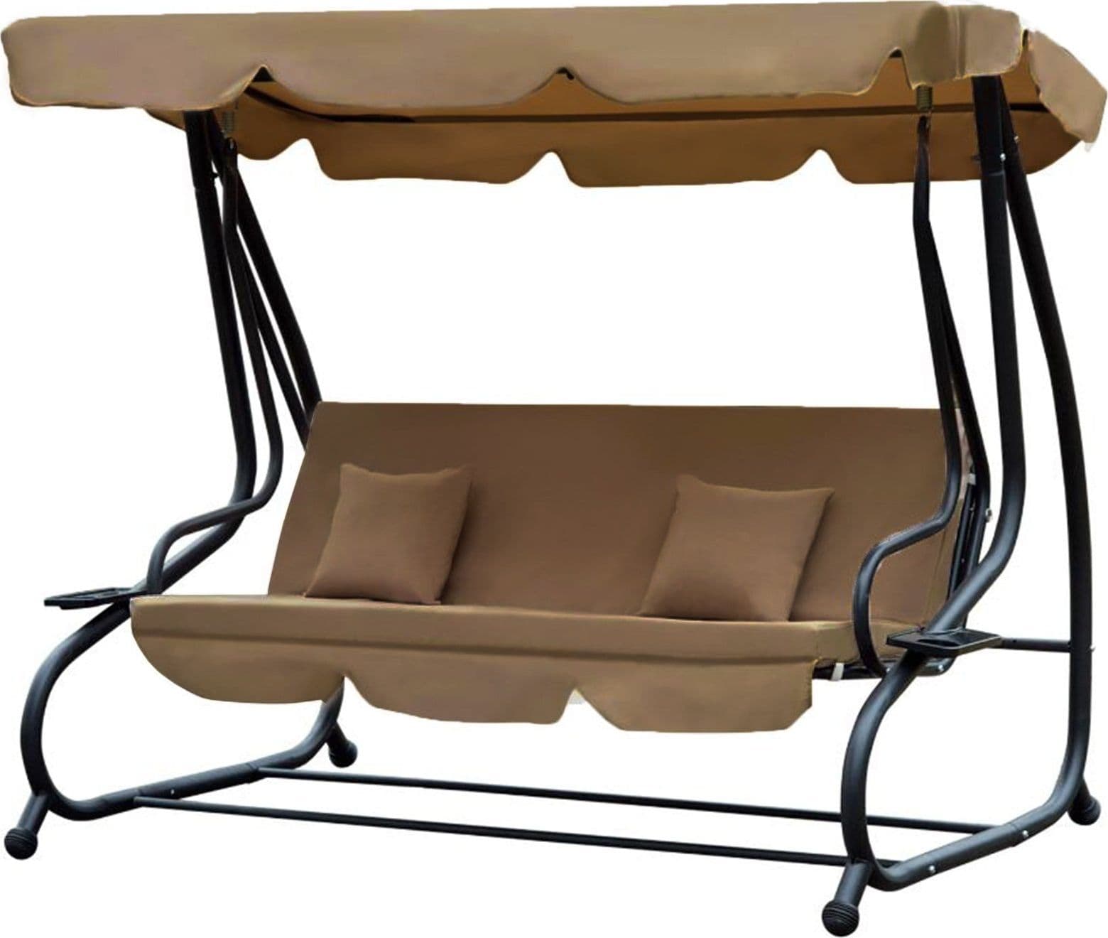 Dondolo "Martynica" 3 posti altalena da giardino e veranda reclinabile a letto in Dondoli coperti Decor Space - Altamura, commercioVirtuoso.it