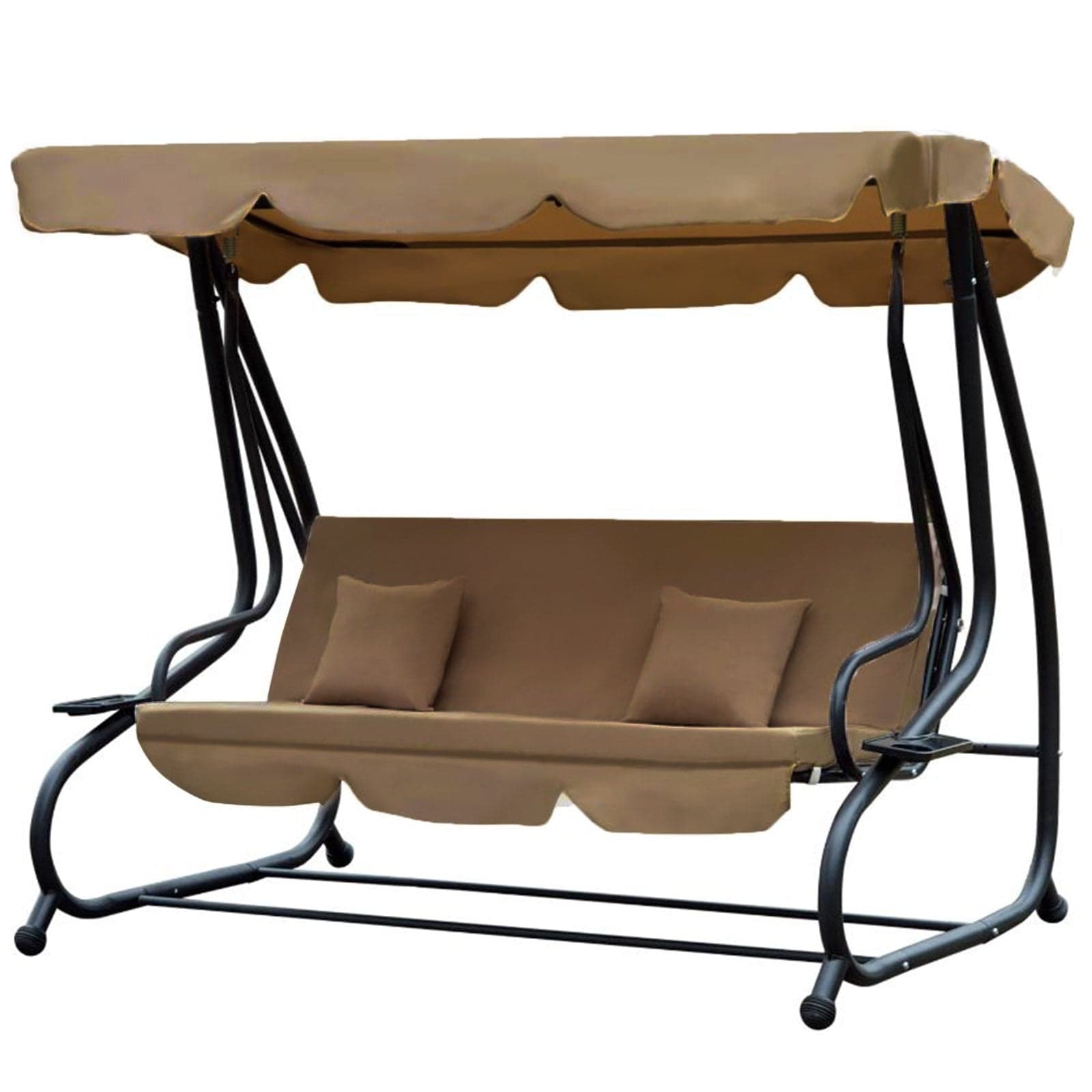 Dondolo "Martynica" 3 posti altalena da giardino e veranda reclinabile a letto in Dondoli coperti Decor Space - Altamura, commercioVirtuoso.it