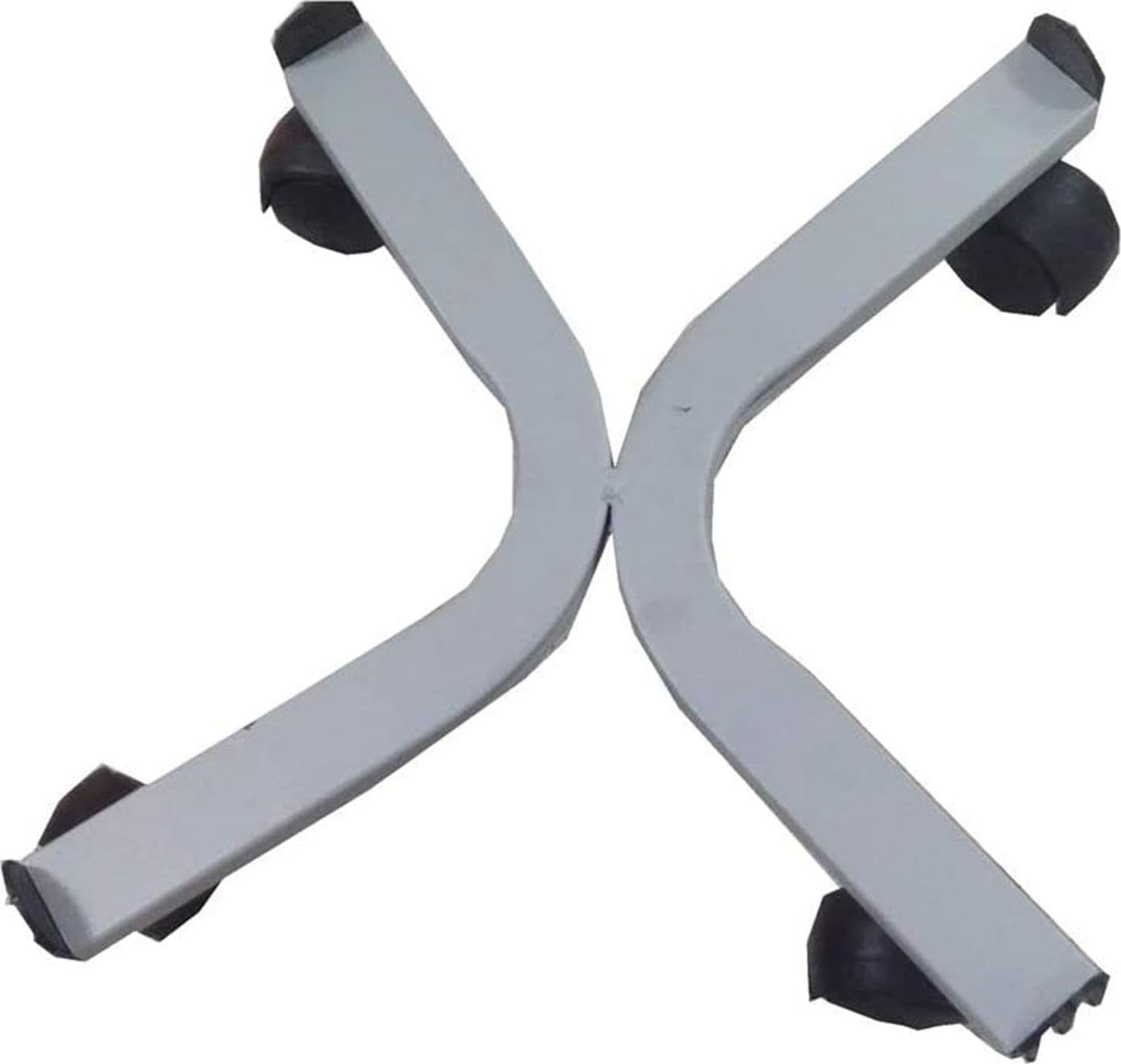 Sottovaso circolare a carrello "Speedy" con ruote bidirezionali e freni in metallo - 4