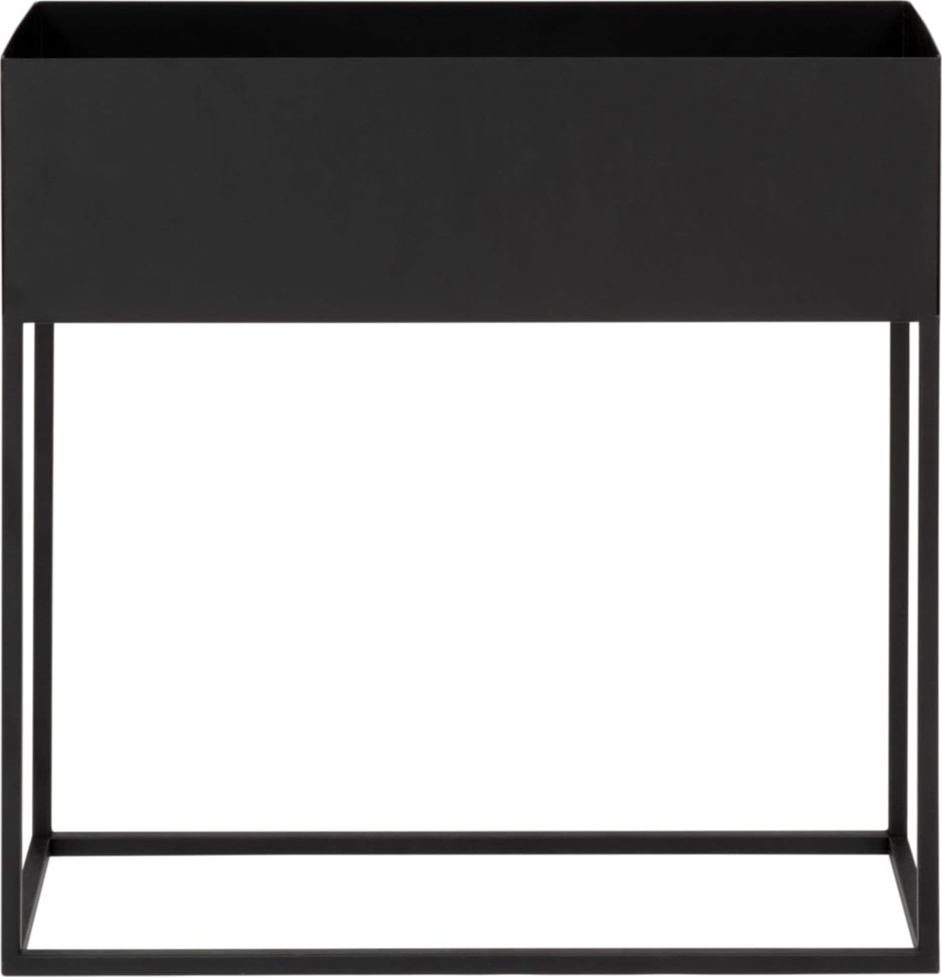 Set 2 Fioriera porta vaso in metallo da interno ed esterno arredamento moderno in Balconiere Decor Space - Altamura, commercioVirtuoso.it