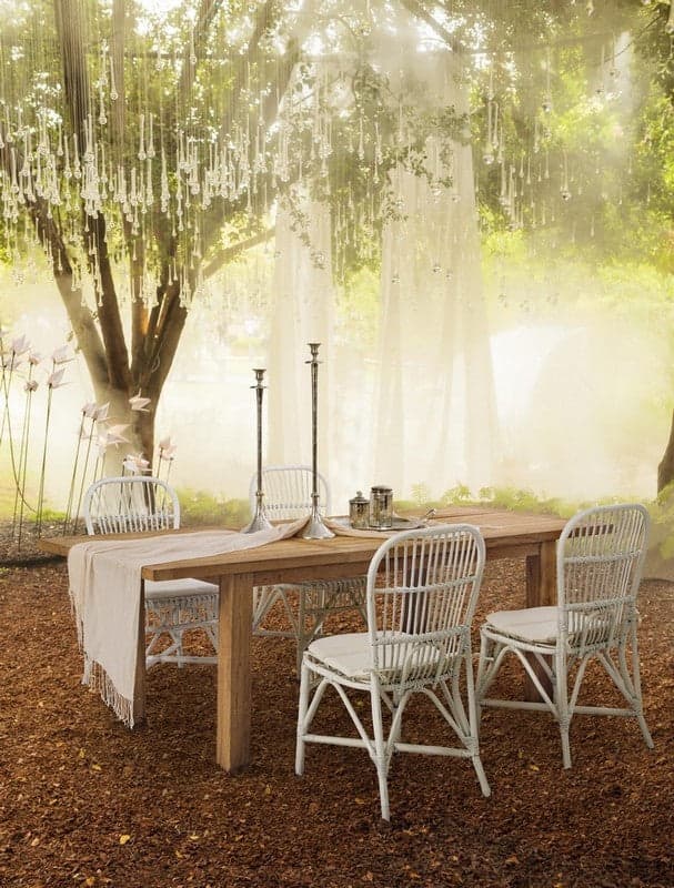 Tavolo allungabile "Bounty" in legno di Teak Riciclato da giardino 180/250 x 100 cm in Tavoli standard Decor Space - Altamura, commercioVirtuoso.it