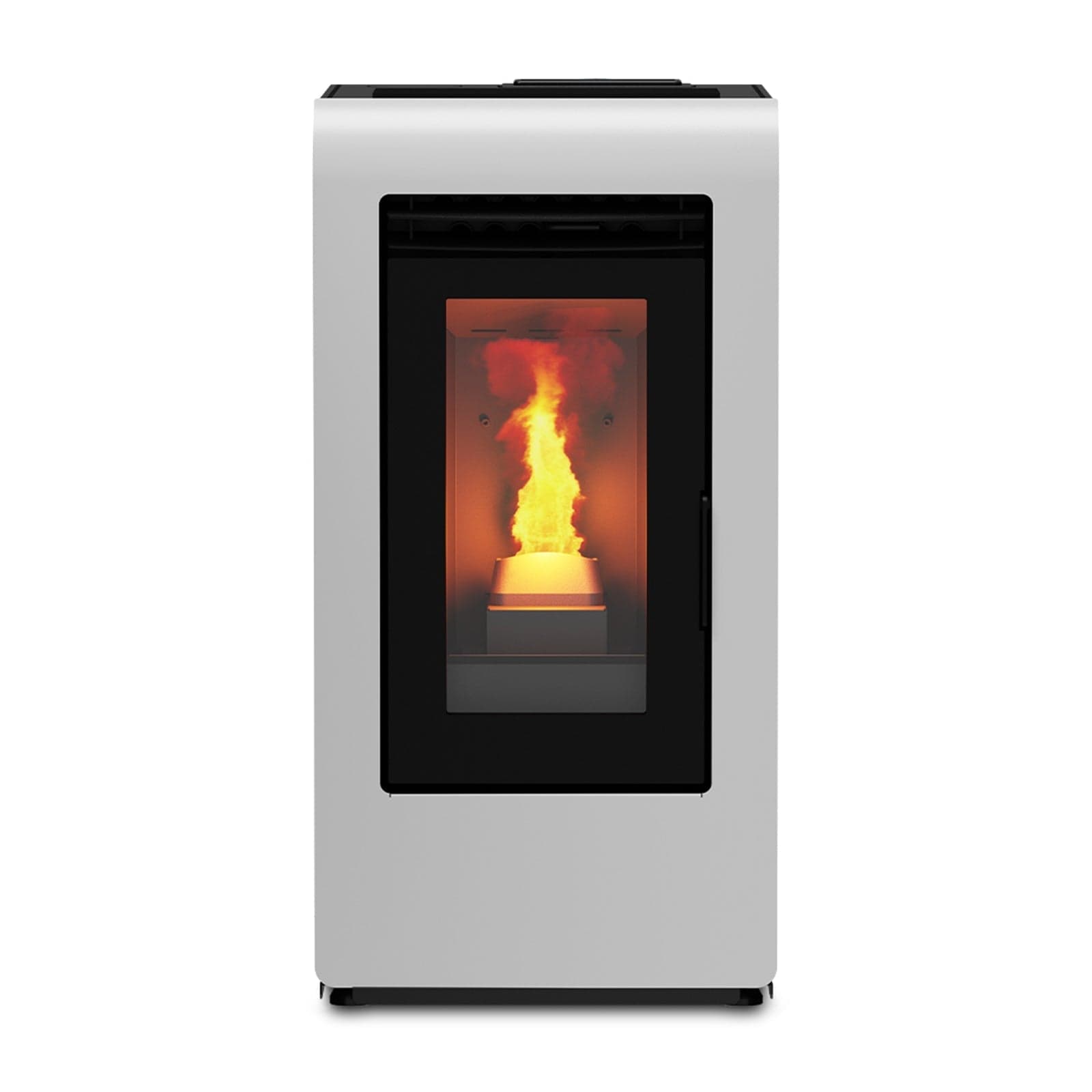 Stufa a pellet 14 kw Canalizzata "Cayenne" per ambienti moderni h 102 cm Fai da te/Prodotti per la costruzione/Riscaldamento e raffreddamento/Sistemi mobili di climatizzazione/Riscaldamento/Stufe a pellet Decor Space - Altamura, Commerciovirtuoso.it