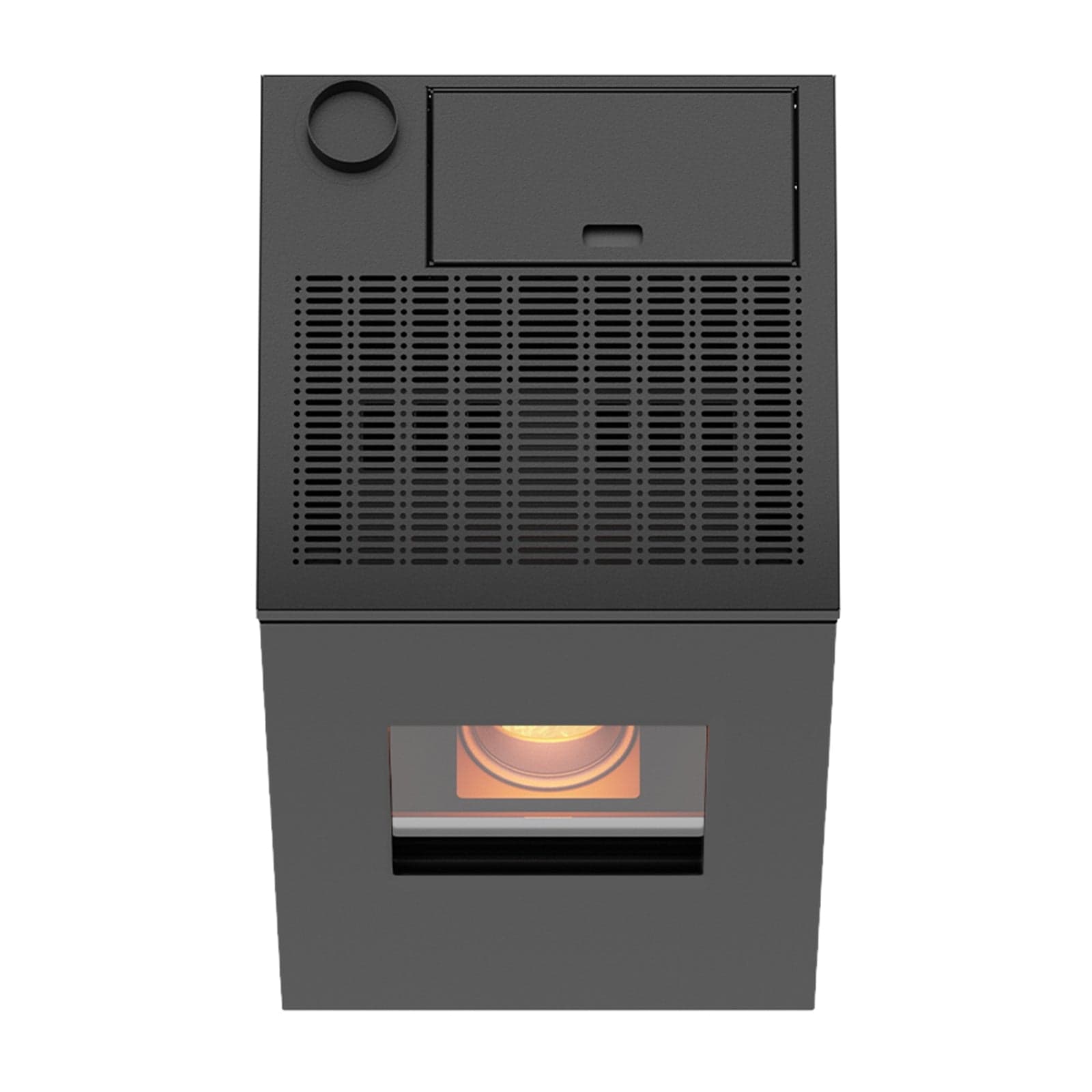 Stufa a pellet 11 kw ventilata "Futura" per ambienti moderni h 101 cm Fai da te/Prodotti per la costruzione/Riscaldamento e raffreddamento/Sistemi mobili di climatizzazione/Riscaldamento/Stufe a pellet Decor Space - Altamura, Commerciovirtuoso.it