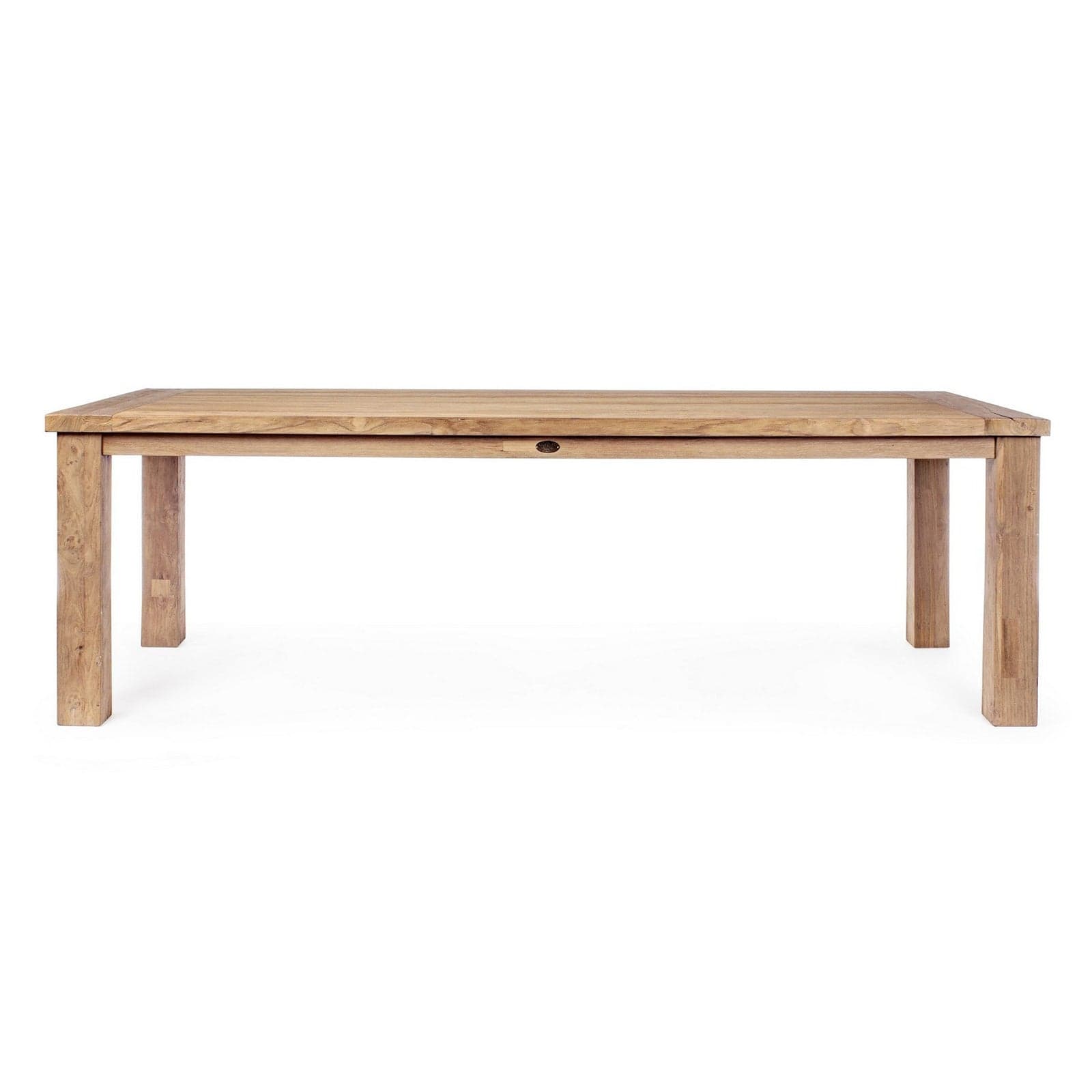 Tavolo "Bounty" fisso in legno di Teak Riciclato da giardino 240 x 100 cm in Tavoli standard Decor Space - Altamura, commercioVirtuoso.it