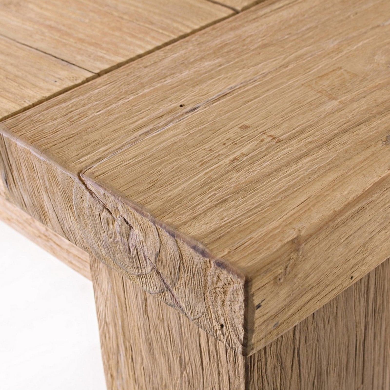 Tavolo "Bounty" fisso in legno di Teak Riciclato da giardino 240 x 100 cm in Tavoli standard Decor Space - Altamura, commercioVirtuoso.it